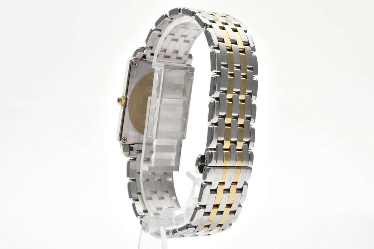 CITIZEN シチズン Stiletto スティレット G820-T004300 メンズ エコドライブ ソーラー 腕時計 ホワイト文字盤 ローマ数字 2針 ステンレス ゴールドプレート 27mm 2000年代