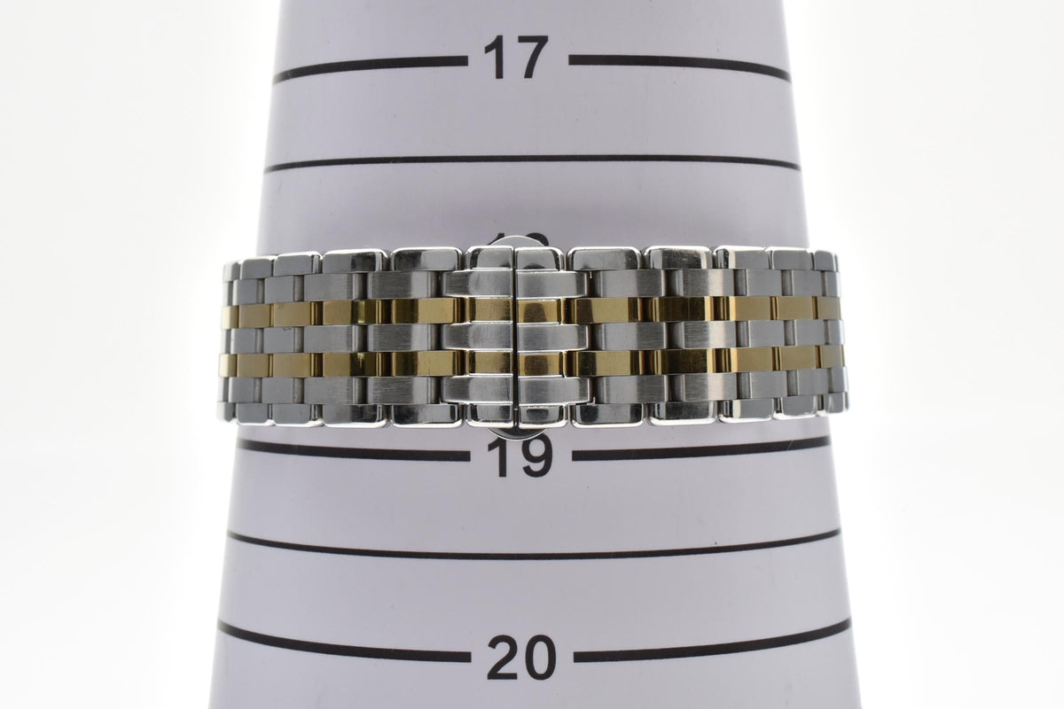 CITIZEN シチズン Stiletto スティレット G820-T004300 メンズ エコドライブ ソーラー 腕時計 ホワイト文字盤 ローマ数字 2針 ステンレス ゴールドプレート 27mm 2000年代