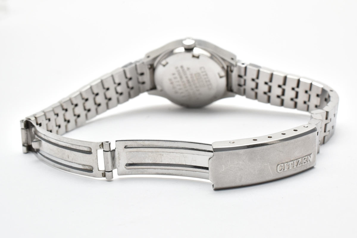 CITIZEN シチズン Cosmostar V2 コスモスター 4-700082Y レディース 自動巻き 腕時計 エメラルドグリーン文字盤 ステンレス ブレスレット 23mm 1970年代 ヴィンテージ