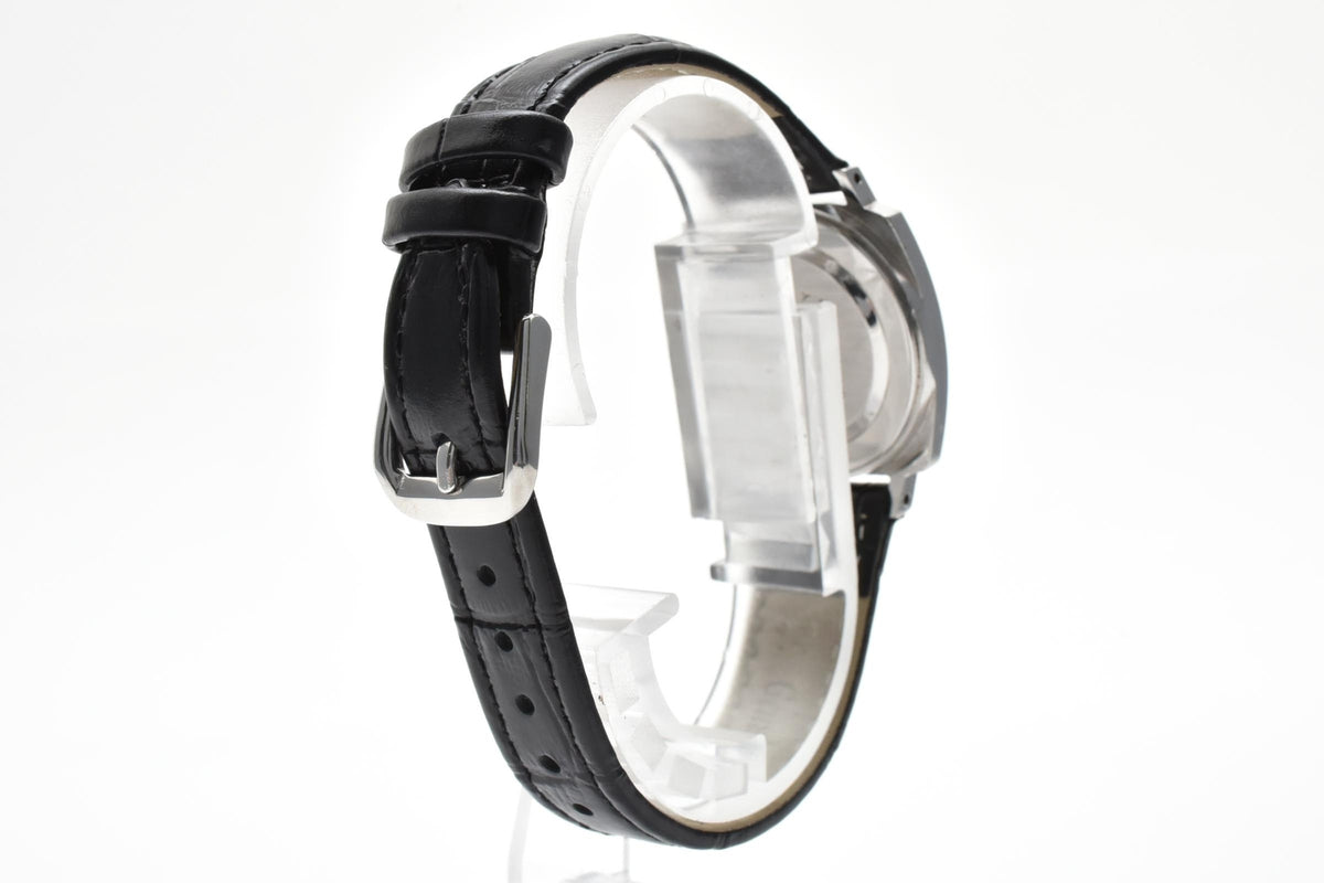 CITIZEN シチズン Deluxe Ivory 70s vintage デラックス アイボリー H0YS 2301-Y レディース 手巻き 21石 腕時計 シルバー文字盤 2針 ステンレス レザー 27mm 1970年代 ヴィンテージ
