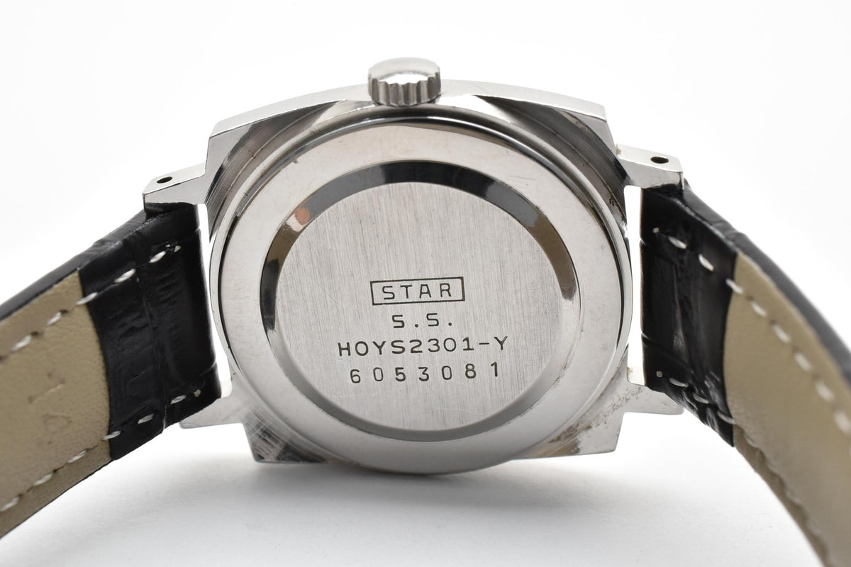 CITIZEN シチズン Deluxe Ivory 70s vintage デラックス アイボリー H0YS 2301-Y レディース 手巻き 21石 腕時計 シルバー文字盤 2針 ステンレス レザー 27mm 1970年代 ヴィンテージ