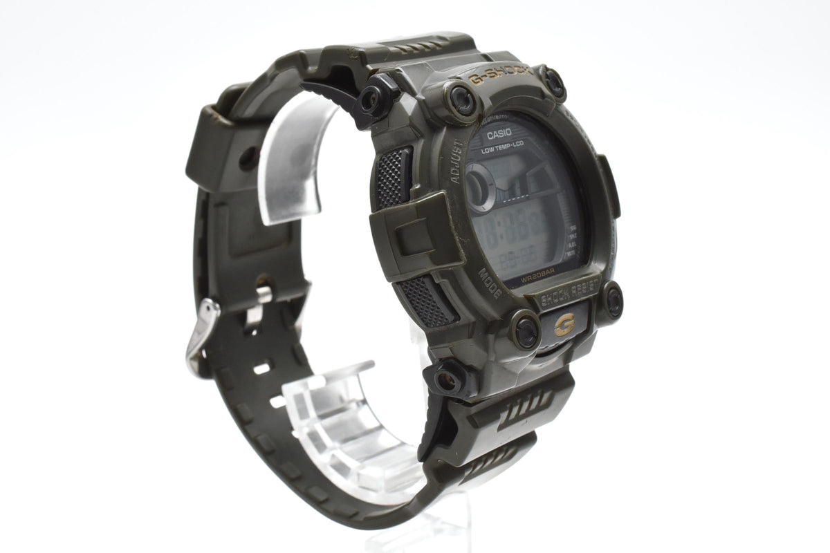 CASIO カシオ G-SHOCK ジーショック G-7900 00s Y2K vintage メンズ クォーツ デジタル 腕時計 ブラック ステンレス 樹脂 レジンストラップ 48mm 2000年代
