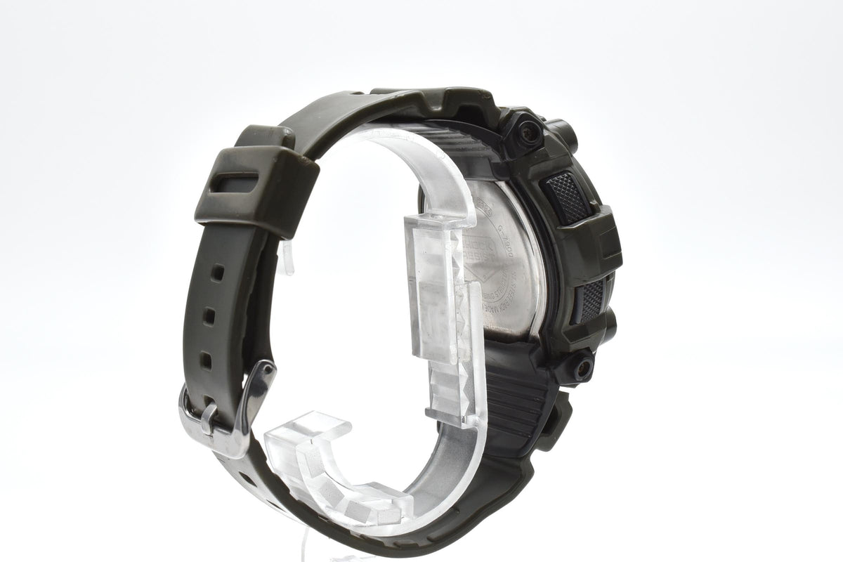 CASIO カシオ G-SHOCK ジーショック G-7900 00s Y2K vintage メンズ クォーツ デジタル 腕時計 ブラック ステンレス 樹脂 レジンストラップ 48mm 2000年代