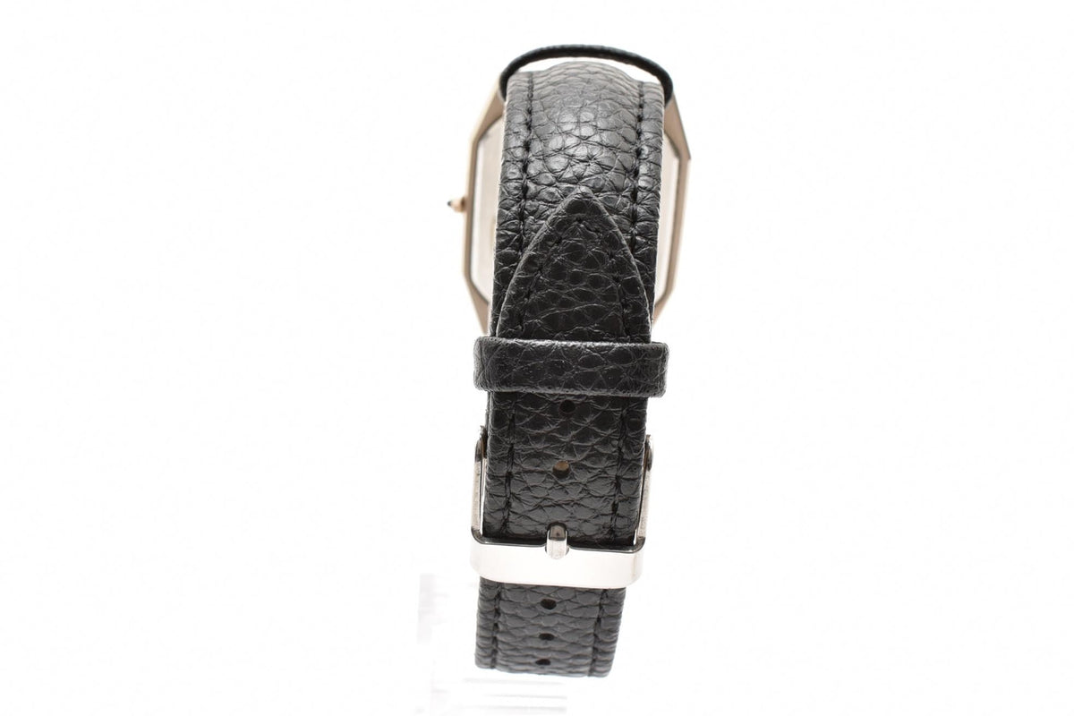 CITIZEN シチズン EXCEED エクシード 80s vintage 2730-273486 メンズ クォーツ 腕時計 ホワイト文字盤 3針 長方形 ステンレスケース レザーストラップ 27mm 1980年代 ヴィンテージ