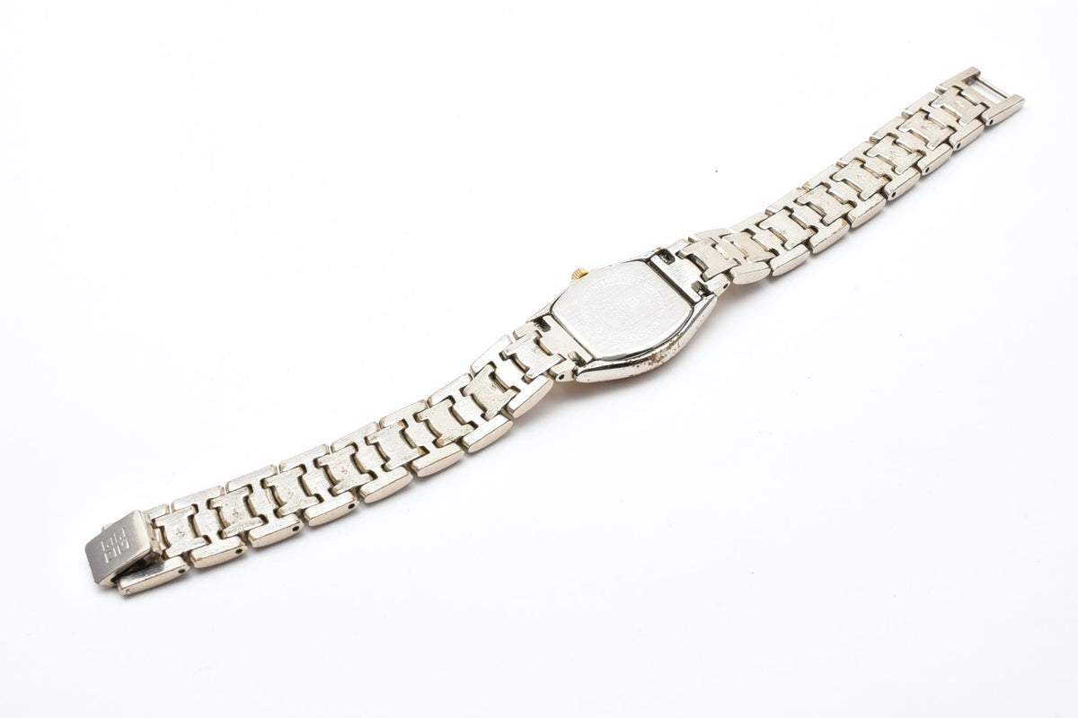 GIVENCHY ジバンシィ Havana Y2K vintage 00s ハバナ REG95587135 レディース クォーツ 腕時計 クリーム文字盤 長方形 スクエア ステンレス コンビ ブレスレット 18mm 2000年代