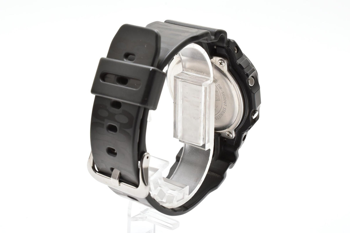 CASIO カシオ G-SHOCK DW-5600VT 30周年記念 SCENES メンズ クォーツ デジタル 腕時計 ブラック レッド 樹脂ケース レジンベルト 42.7mm 2010年代