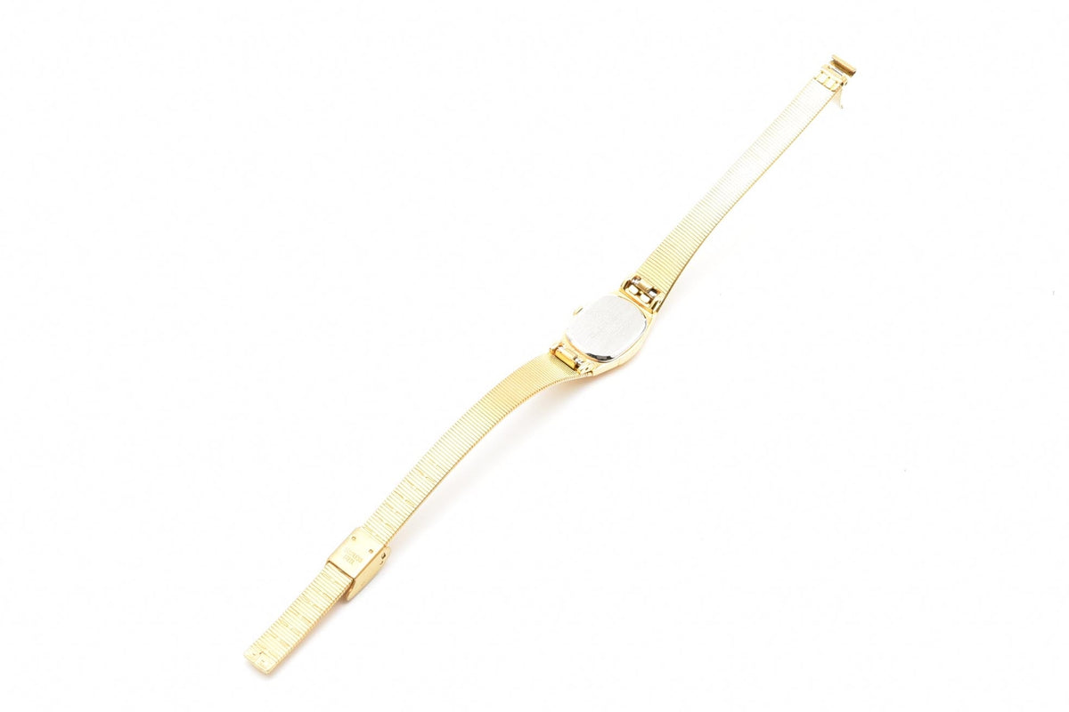 ORIENT オリエント UBLR-N1-0CS レディース クォーツ 腕時計 ゴールド文字盤 ステンレス ブレスレット 14mm 1980年代 ヴィンテージ ドレスウォッチ
