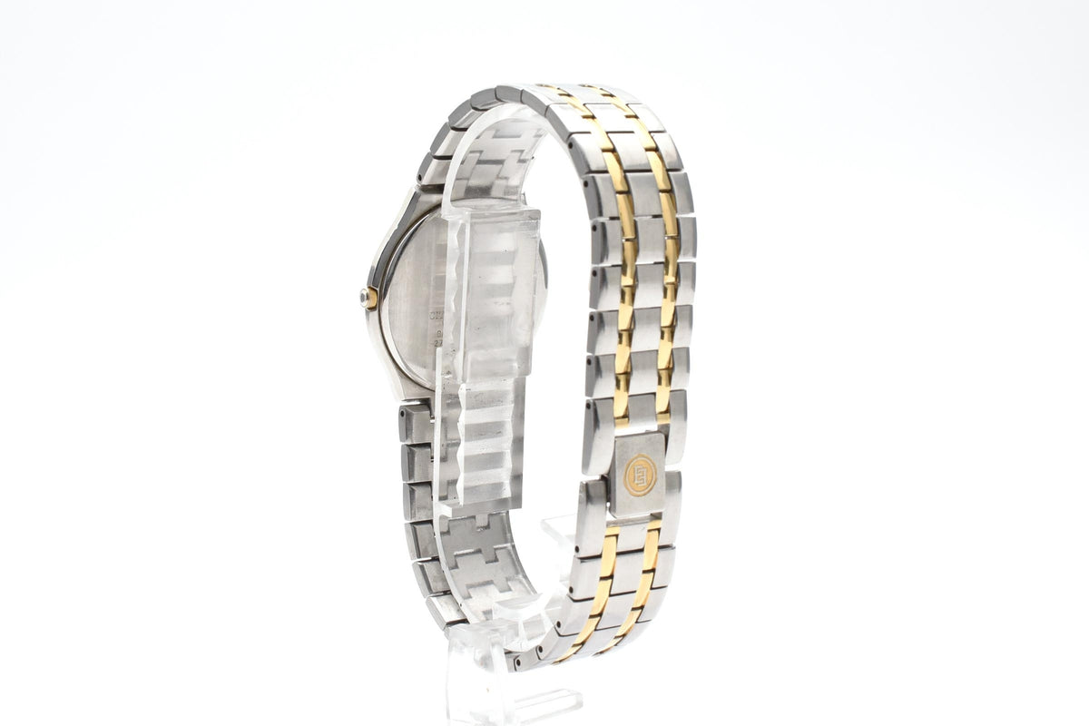 CITIZEN シチズン EXCEED エクシード 2710-274849 メンズ クォーツ 腕時計 ホワイト文字盤 デイト ステンレス SSG コンビ ブレスレット 32mm 1980年代 ヴィンテージ