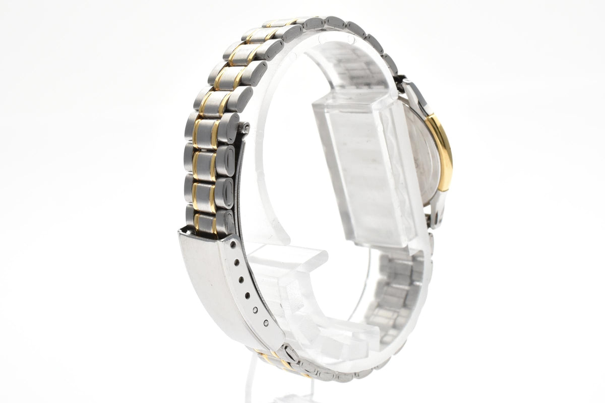 CITIZEN シチズン EXCEED エクシード 4420-E41730 レディース クォーツ 腕時計 ホワイト文字盤 2針 ステンレス コンビ ブレスレット 23mm 1990年代 ヴィンテージ