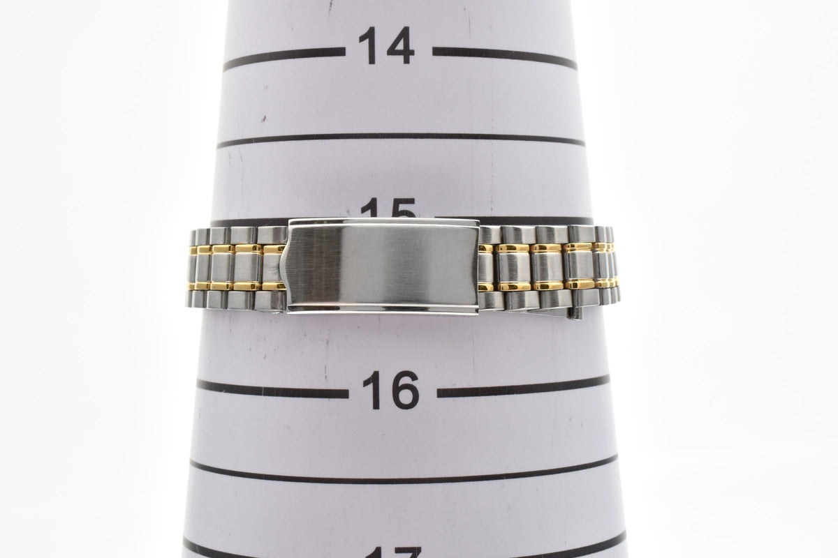 CITIZEN シチズン EXCEED エクシード 4420-E41730 レディース クォーツ 腕時計 ホワイト文字盤 2針 ステンレス コンビ ブレスレット 23mm 1990年代 ヴィンテージ