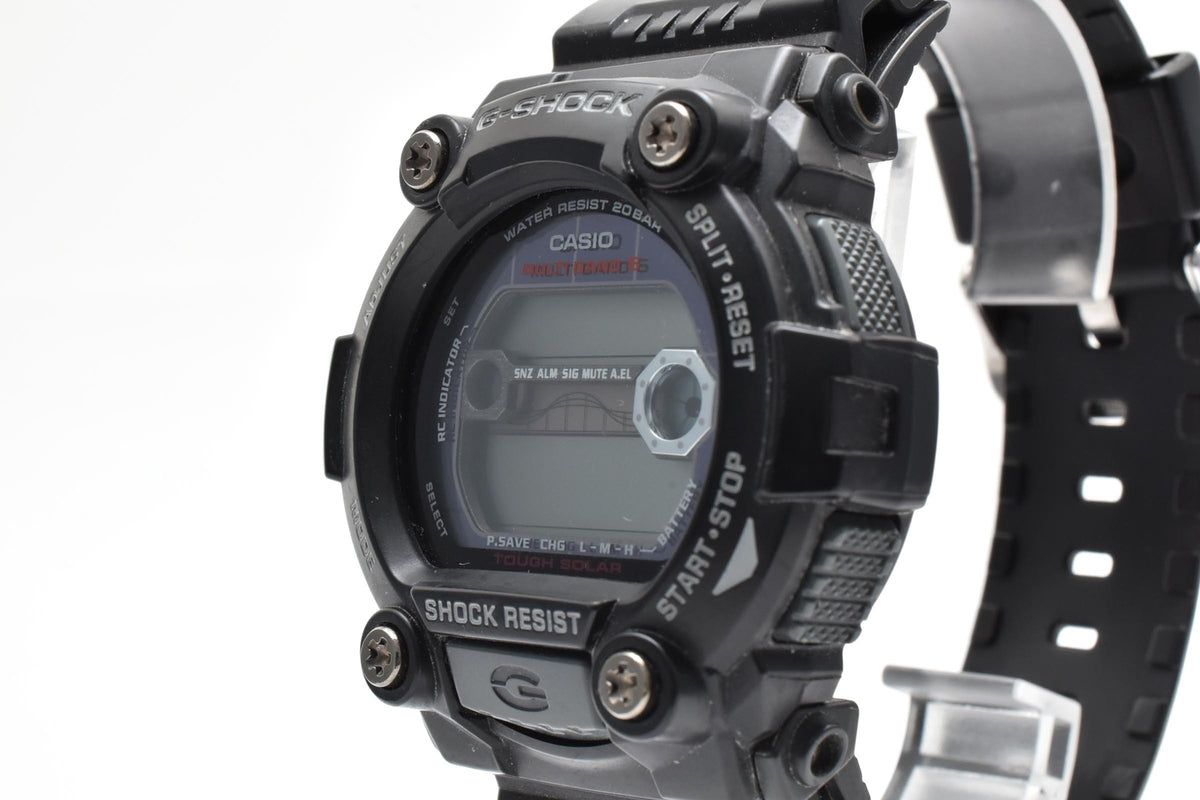 CASIO カシオ G-SHOCK GW-7900 メンズ ソーラー 電波 腕時計 デジタル ブラック 樹脂ケース ウレタンベルト 50mm 2010年代
