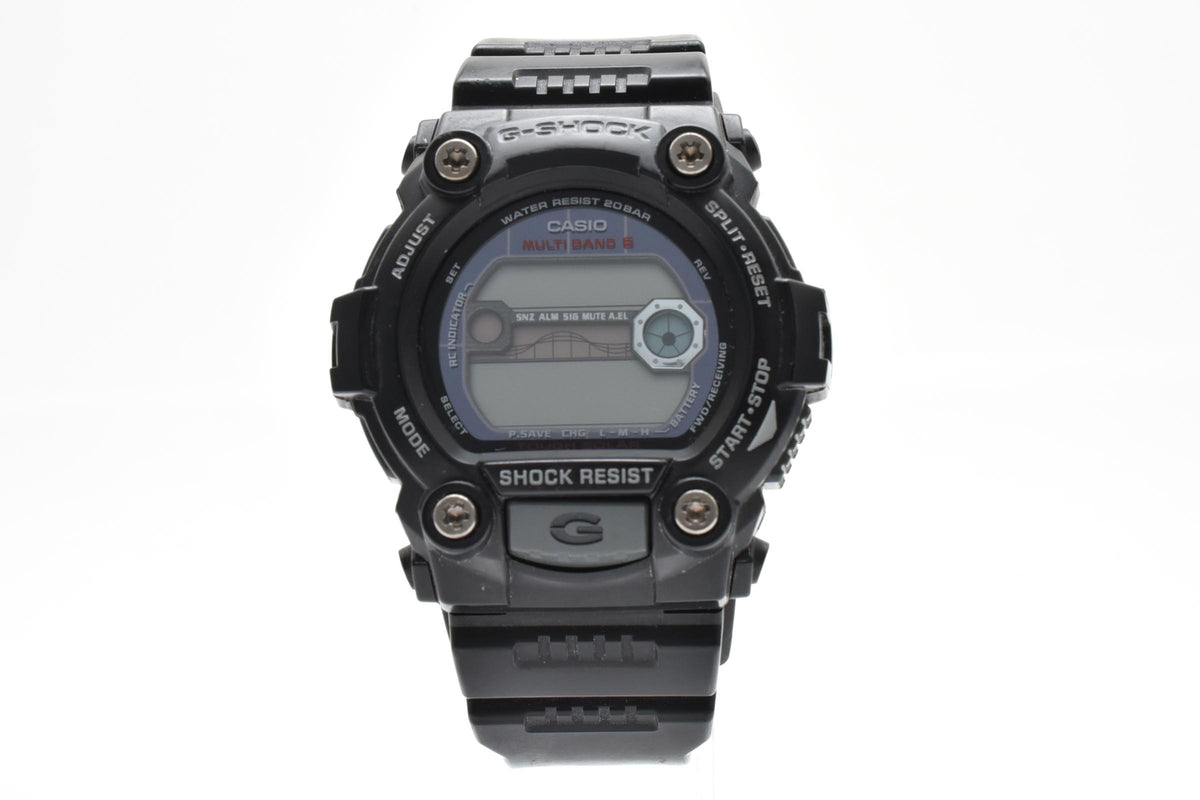 CASIO カシオ G-SHOCK GW-7900 メンズ ソーラー 電波 腕時計 デジタル ブラック 樹脂ケース ウレタンベルト 50mm 2010年代