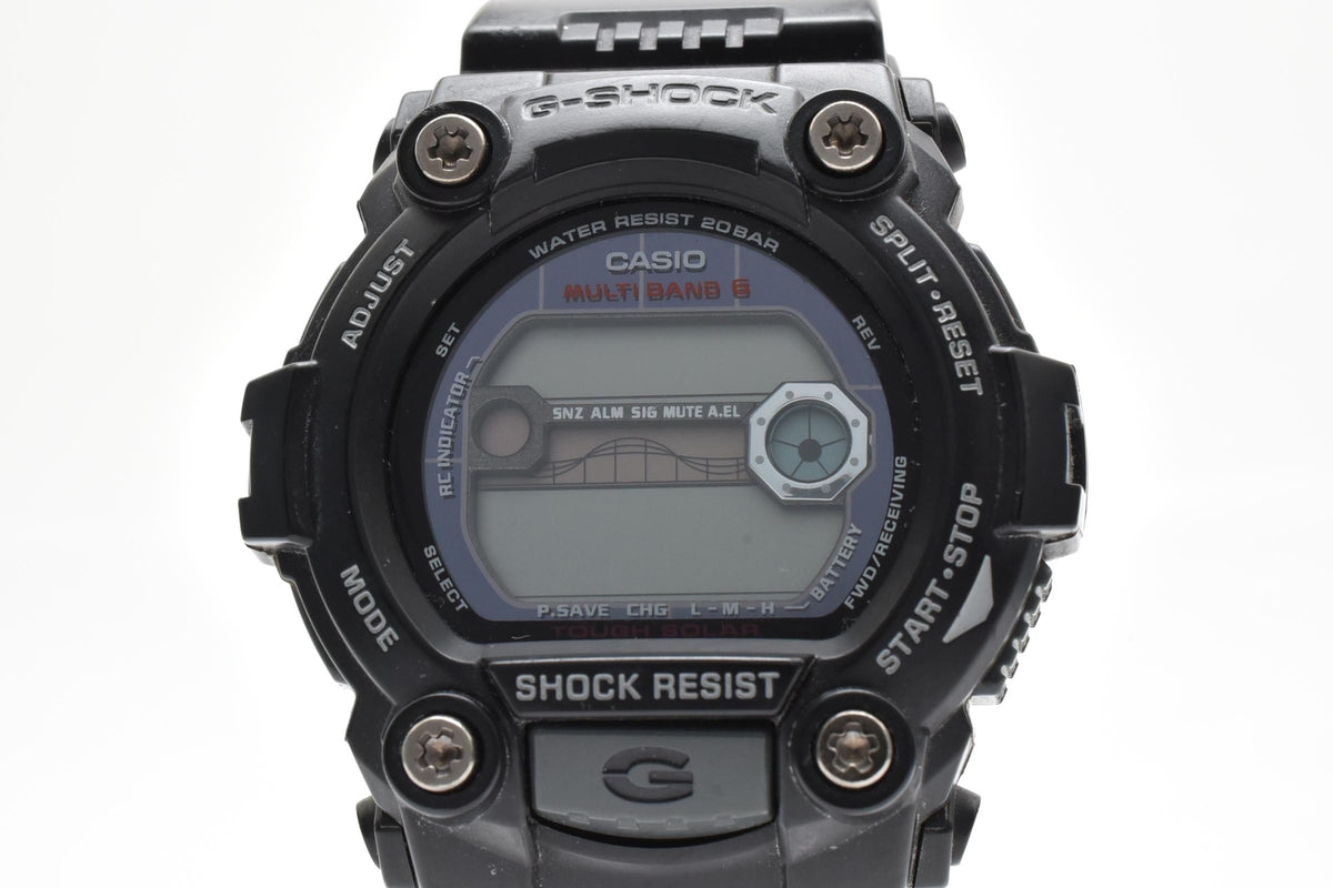 CASIO カシオ G-SHOCK GW-7900 メンズ ソーラー 電波 腕時計 デジタル ブラック 樹脂ケース ウレタンベルト 50mm 2010年代