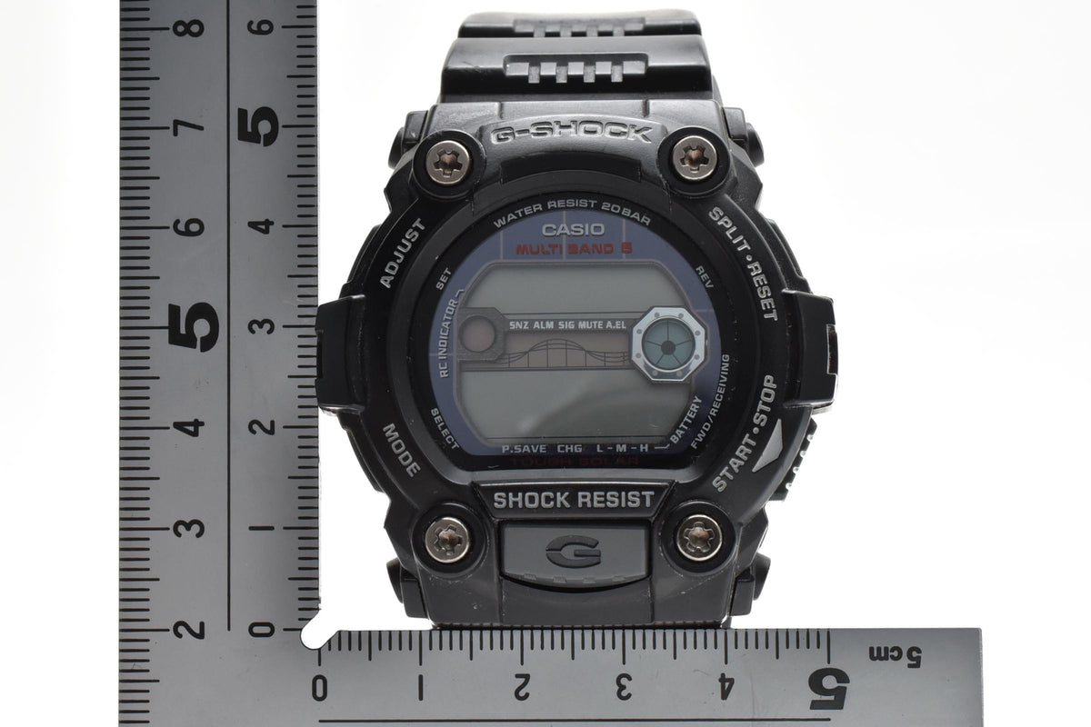 CASIO カシオ G-SHOCK GW-7900 メンズ ソーラー 電波 腕時計 デジタル ブラック 樹脂ケース ウレタンベルト 50mm 2010年代