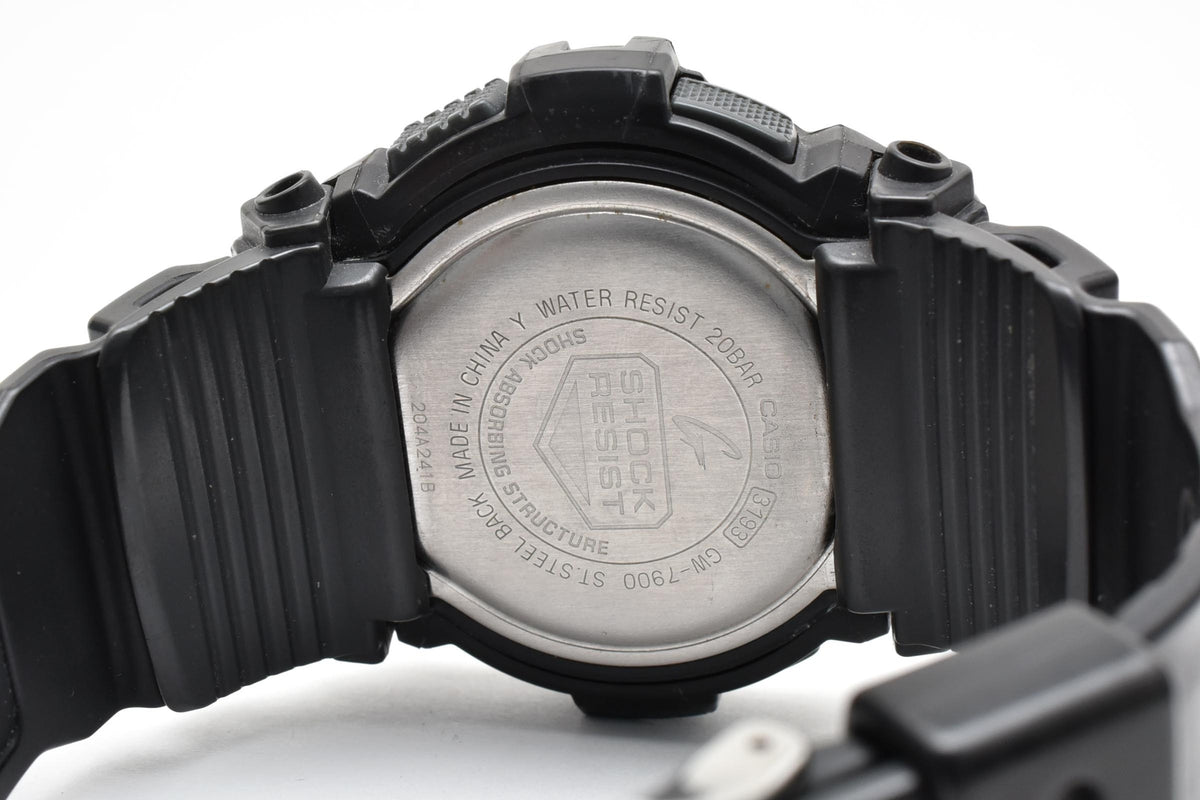 CASIO カシオ G-SHOCK GW-7900 メンズ ソーラー 電波 腕時計 デジタル ブラック 樹脂ケース ウレタンベルト 50mm 2010年代
