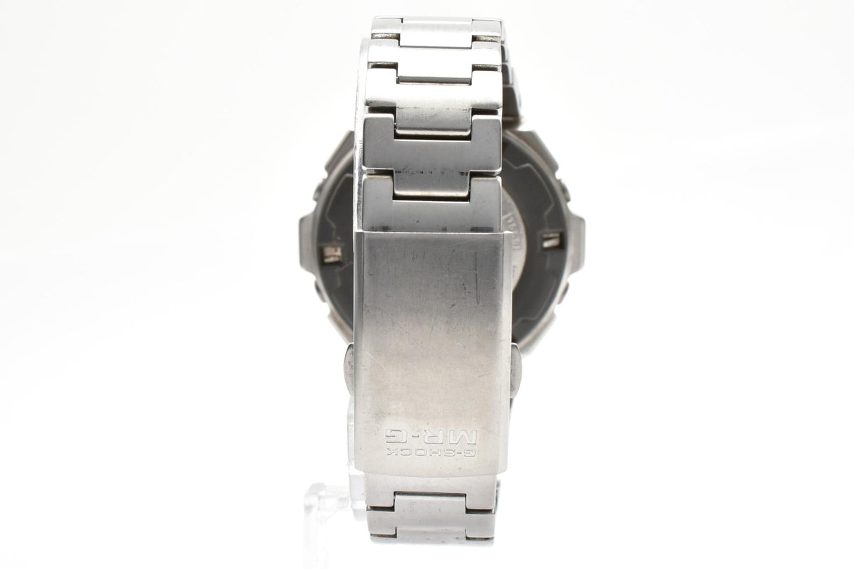 CASIO カシオ G-SHOCK MR-G MRG-110 メンズ クォーツ デジタル 腕時計 シルバー ステンレス メタルケース ブレスレット 43mm 1990年代 ヴィンテージ