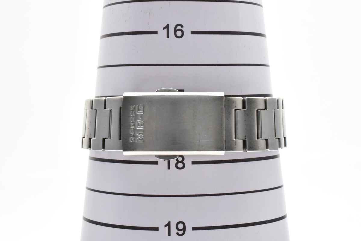 CASIO カシオ G-SHOCK MR-G MRG-110 メンズ クォーツ デジタル 腕時計 シルバー ステンレス メタルケース ブレスレット 43mm 1990年代 ヴィンテージ