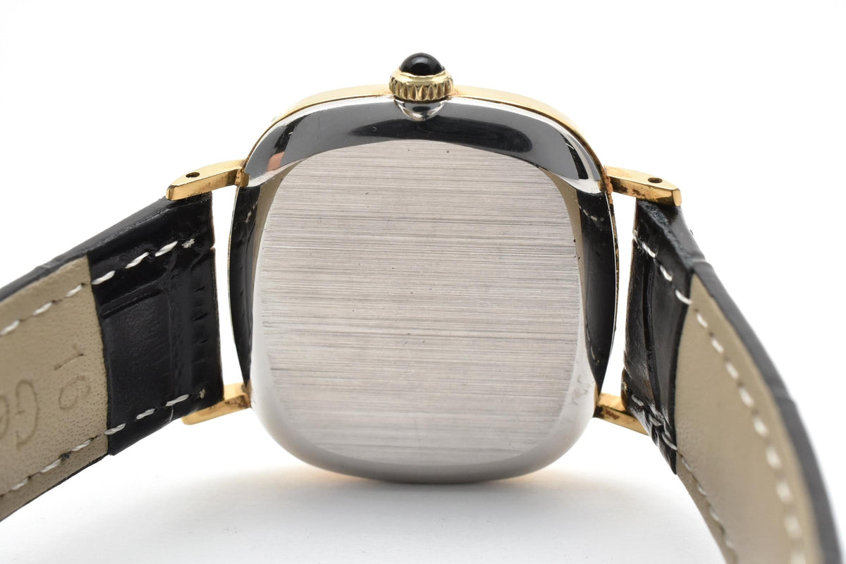 TISSOT ティソ Stylist スタイリスト メンズ 手巻き 腕時計 ゴールド文字盤 2針 ステンレス 角型ケース レザーストラップ 28mm 1970年代 ヴィンテージ