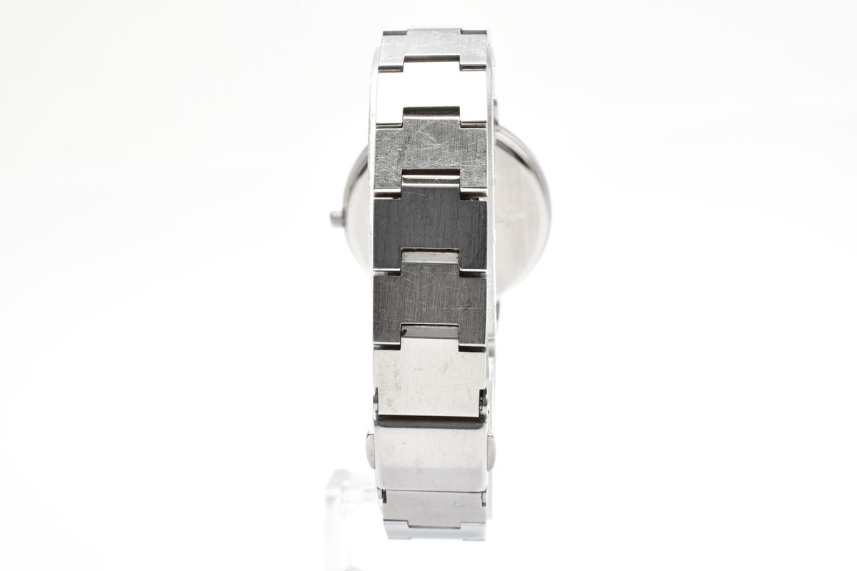 CITIZEN シチズン xC クロスシー 4613-H07910 メンズ クォーツ 腕時計 ブラック文字盤 2針 ステンレス ブレスレット 26mm 1990年代 ヴィンテージ ドレスウォッチ