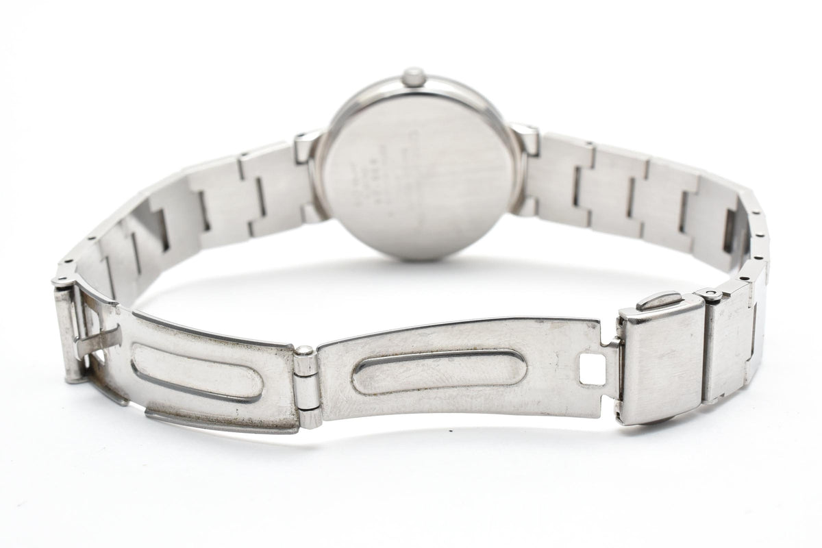 CITIZEN シチズン xC クロスシー 4613-H07910 メンズ クォーツ 腕時計 ブラック文字盤 2針 ステンレス ブレスレット 26mm 1990年代 ヴィンテージ ドレスウォッチ