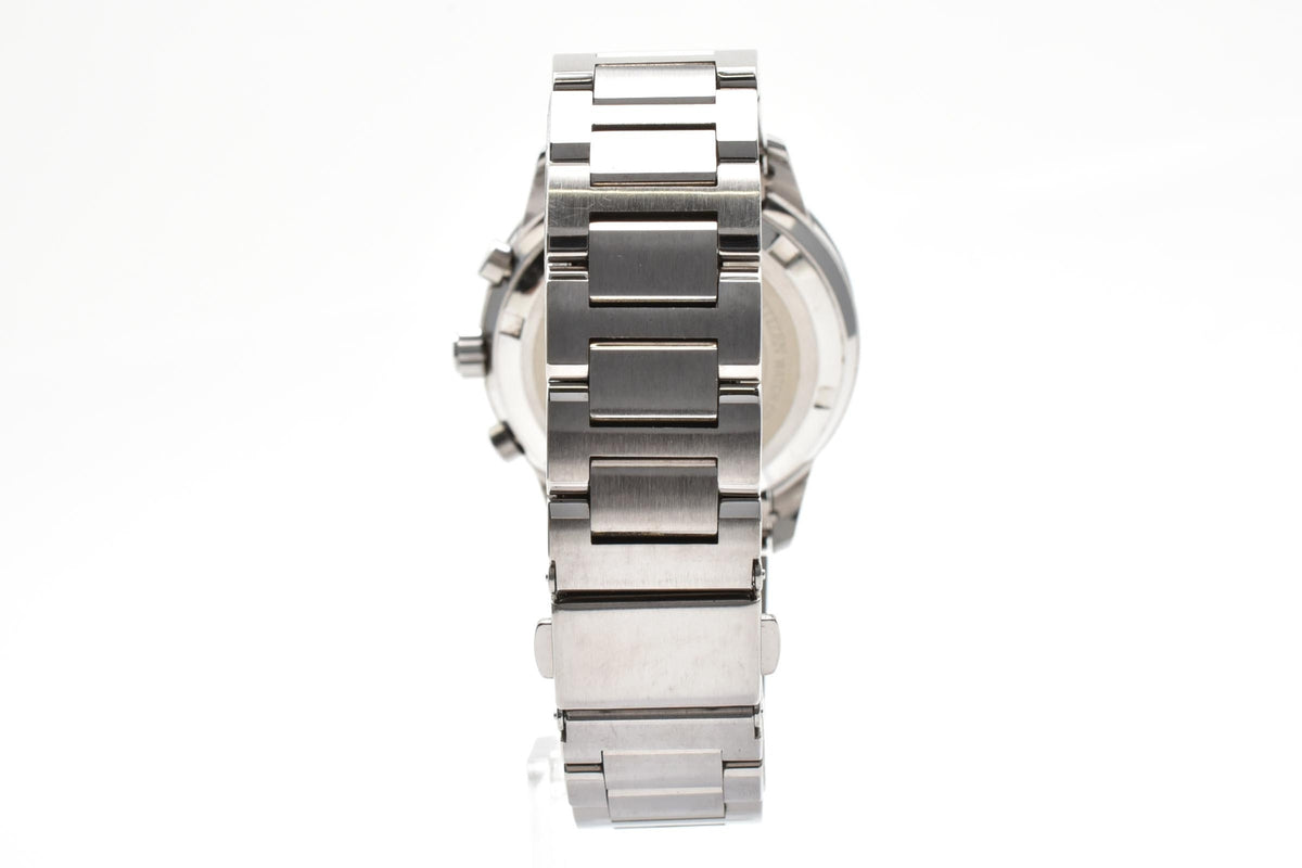 CITIZEN シチズン xC クロスシー A510-T002374 メンズ クォーツ 腕時計 ホワイト文字盤 クロノグラフ デイト マルチファンクション ステンレス ブレスレット 35mm 2000年代