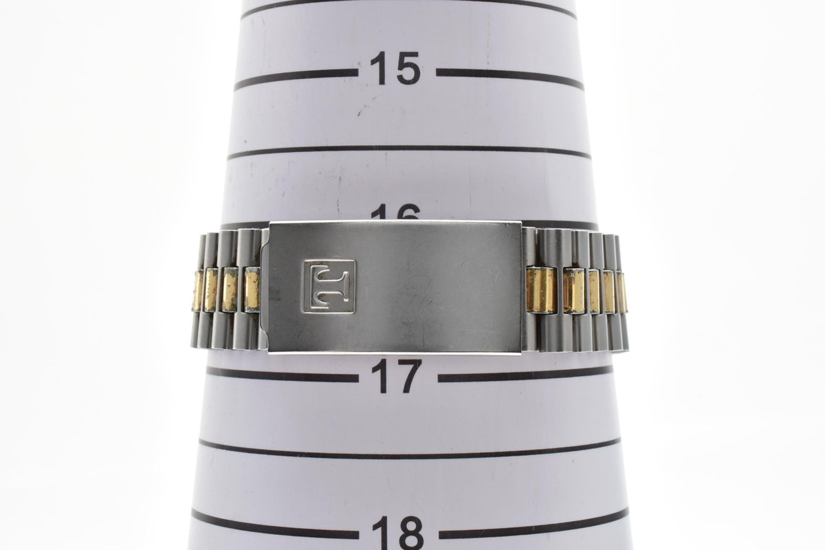 TISSOT ティソ Seastar シースター D360A メンズ クォーツ 腕時計 ゴールド文字盤 デイト ゴールド シルバー ツートーン ステンレス ブレスレット 32.6mm 1990年代 ヴィンテージ