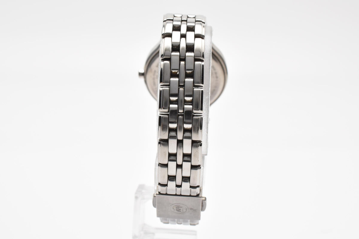 CITIZEN シチズン EXCEED エクシード H010-T014062 レディース ソーラー クォーツ 腕時計 ホワイト文字盤 デイト ステンレス ブレスレット 24mm 2000年代