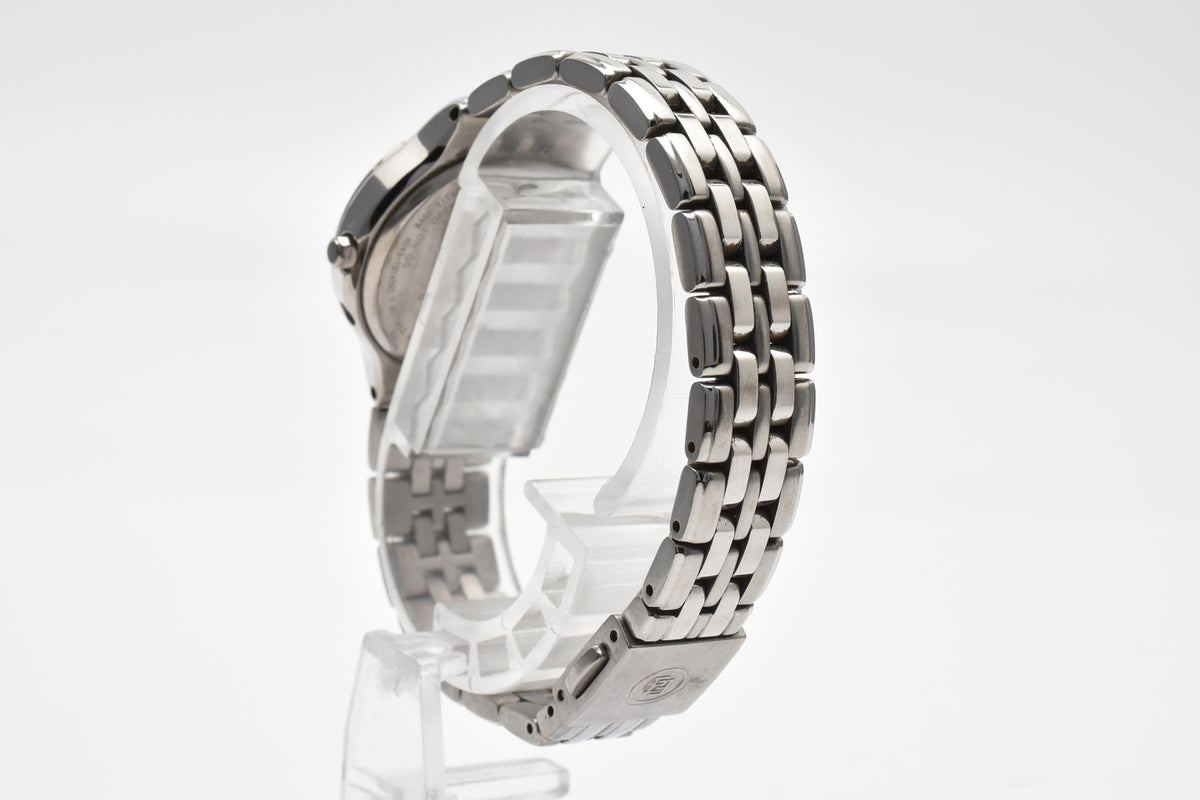 CITIZEN シチズン EXCEED エクシード H010-T014062 レディース ソーラー クォーツ 腕時計 ホワイト文字盤 デイト ステンレス ブレスレット 24mm 2000年代
