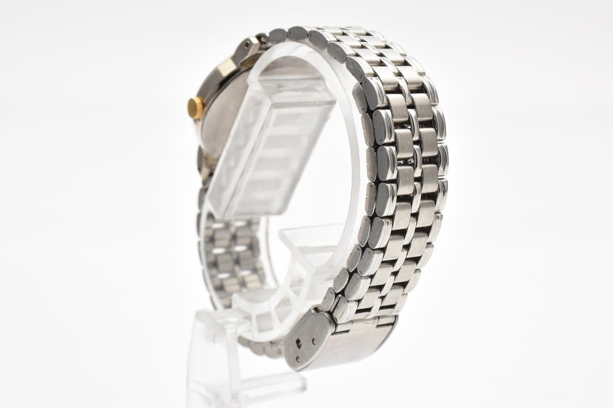 CITIZEN シチズン 6031-343646 KA 90s vintage レディース クォーツ 腕時計 ホワイト文字盤 ゴールド バーインデックス ステンレス コンビ ブレスレット 23mm 1990年代 ヴィンテージ