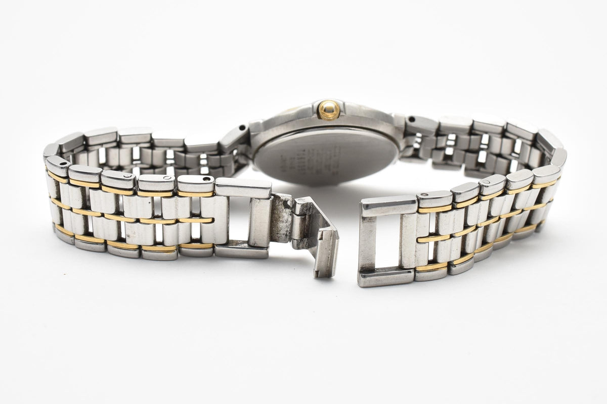 CITIZEN シチズン EXCEED 90s vintage エクシード 2930-294831Y レディース クォーツ 腕時計 クリーム文字盤 SSG ステンレス コンビ ブレスレット 23mm 1990年代 ヴィンテージ 箱付き