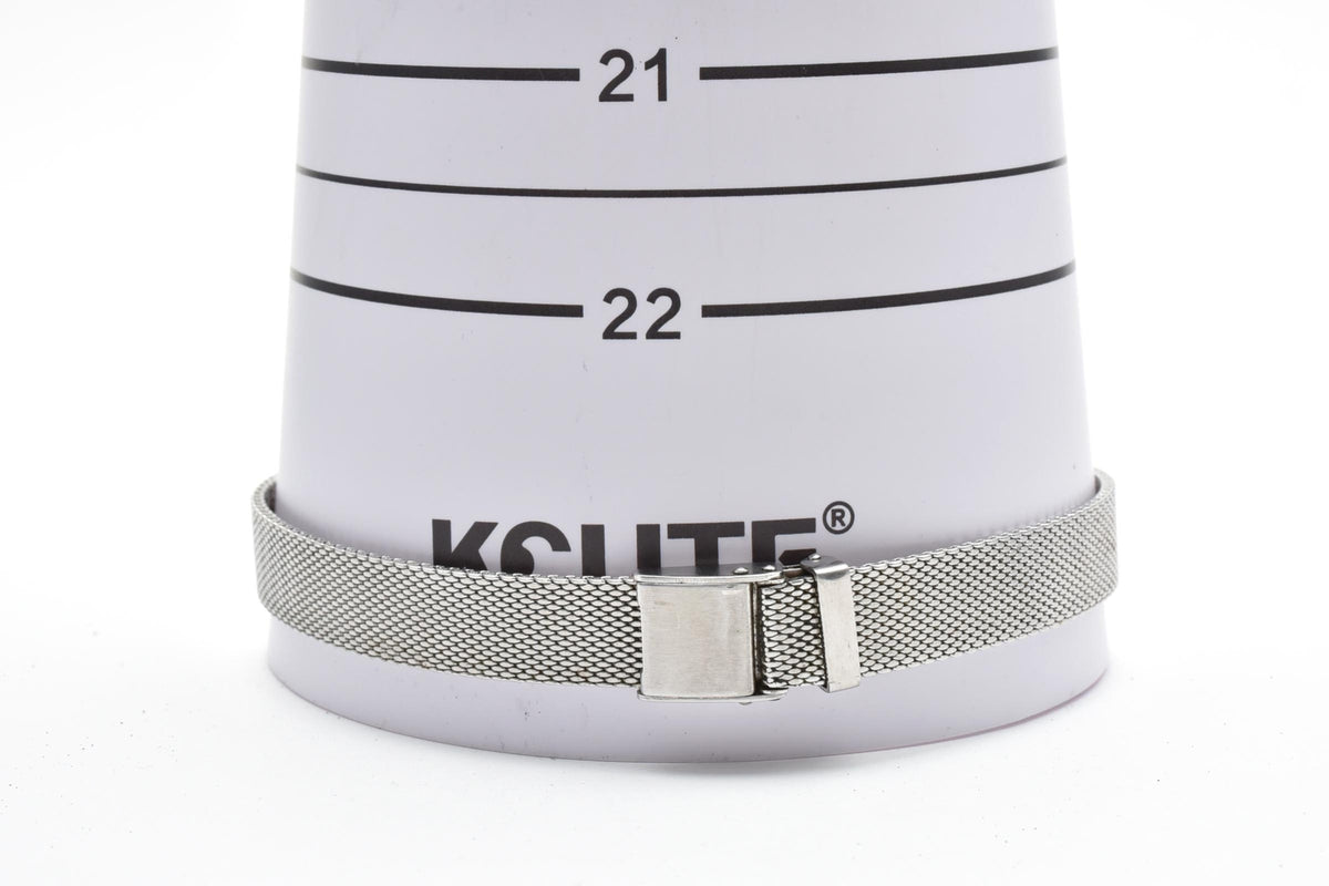 CITIZEN シチズン 4-590907 メンズ 自動巻き 腕時計 グリーン文字盤 アラビア数字 デイト ステンレス メッシュブレスレット 25.5mm 1970年代 ヴィンテージ