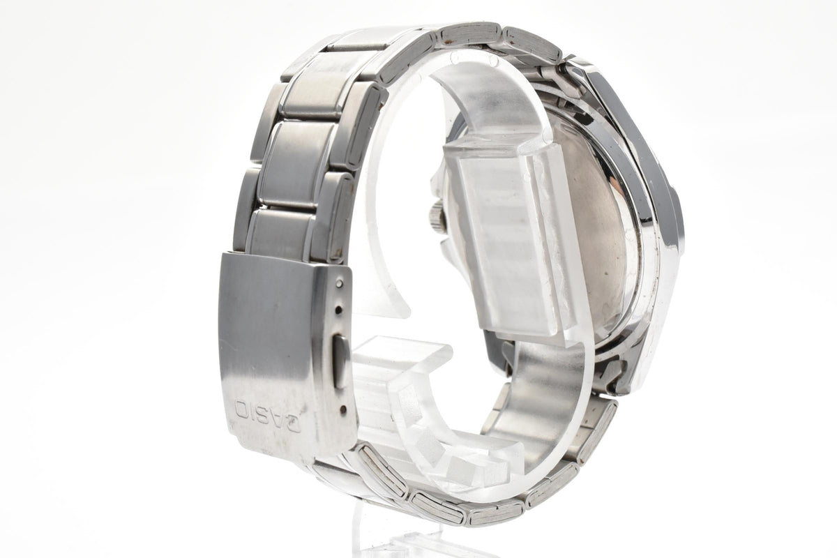 CASIO カシオ Standard スタンダード MTP-1244 メンズ クォーツ 腕時計 ブラック文字盤 デイト ステンレス ブレスレット 39.7mm 2010年代