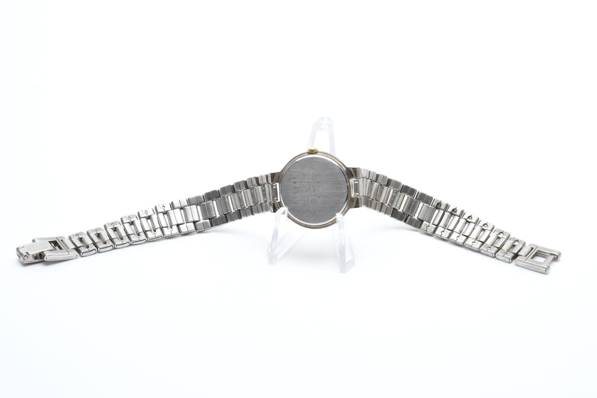 SEIKO セイコー Avenue アベニュー 4N21-0410 レディース クォーツ 腕時計 ホワイト文字盤 ゴールド シルバー ツートーン ステンレス ブレスレット 20.5mm 1990年代