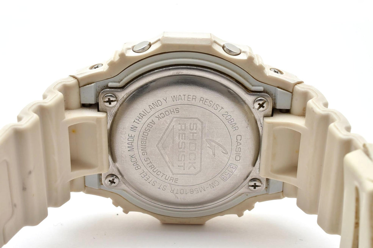 良品 CASIO カシオ G-SHOCK Gショック GW-M5610TR タフソーラー 電波 マルチバンド6 トリコロール ホワイト 白 スクエア デジタル メンズ 腕時計 稼働品