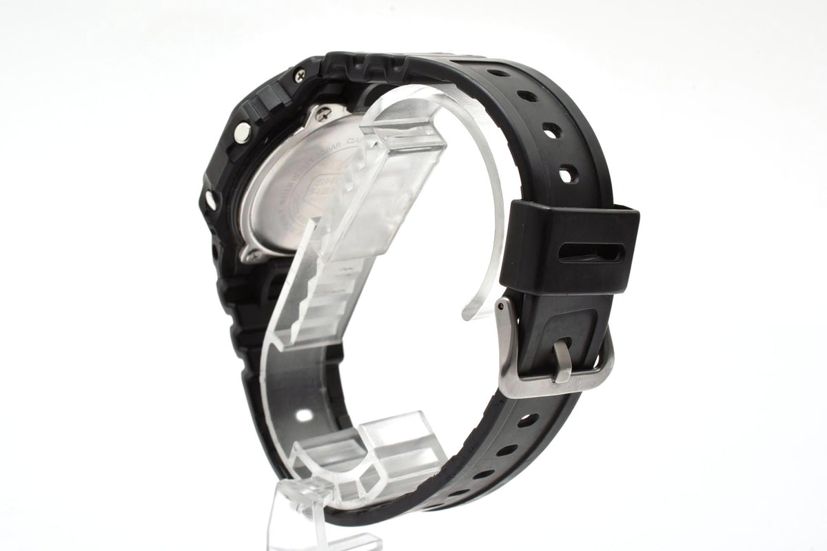 美品 CASIO カシオ G-SHOCK Gショック DW-5600BB ソリッドカラーズ オールブラック 黒 スクエア デジタル 反転液晶 メンズ 腕時計 稼働品