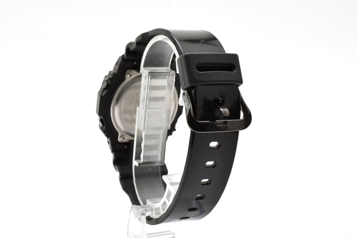 美品 CASIO カシオ G-SHOCK Gショック GW-M5610BB タフソーラー 電波 マルチバンド6 ベーシックブラック 光沢 黒 スクエア 反転液晶 メンズ 腕時計 稼働品