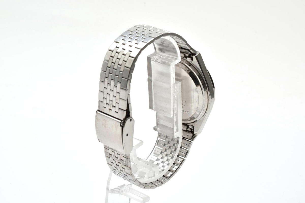 良品 SEIKO セイコー タイプII TYPE II 4336-8060 クォーツ デイデイト ダークグリーン文字盤 ステンレス ヴィンテージ 1970年代 メンズ 腕時計 稼働品