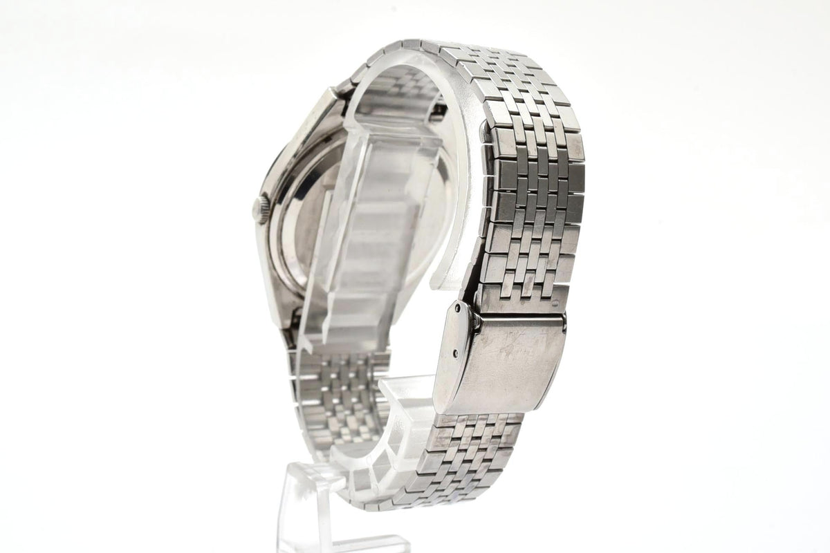 良品 SEIKO セイコー タイプII TYPE II 4336-8060 クォーツ デイデイト ダークグリーン文字盤 ステンレス ヴィンテージ 1970年代 メンズ 腕時計 稼働品