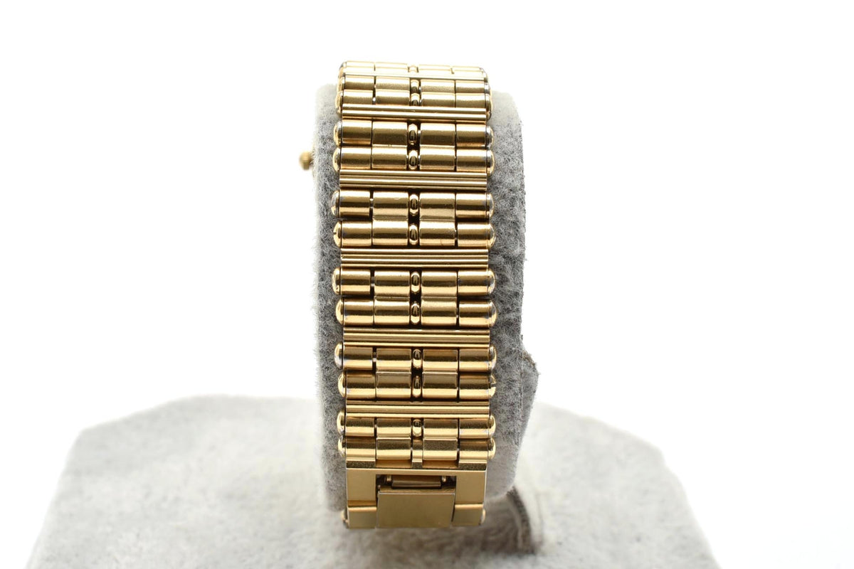 美品 SEIKO セイコー 7320-0320 クォーツ ゴールドカラー ラウンド ブレスレット ヴィンテージ 1980年代 レディース 腕時計 稼働品