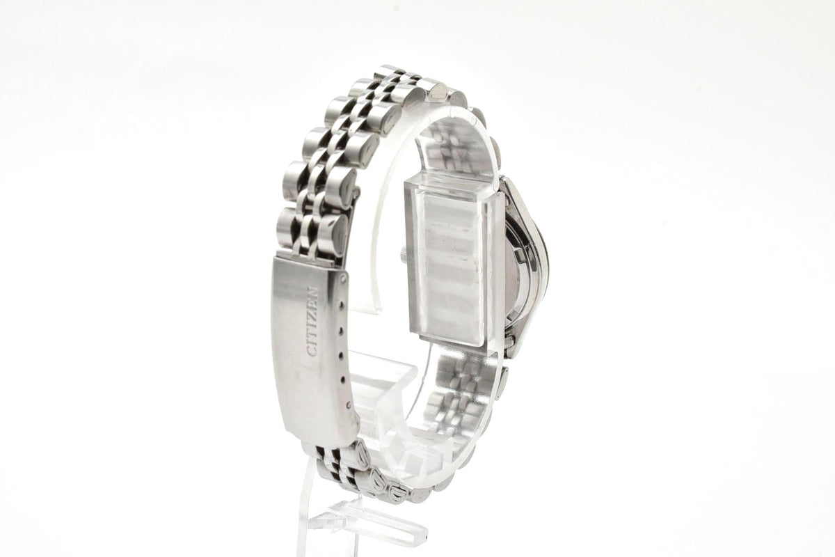 美品 CITIZEN シチズン 6000-S96419 クォーツ デイデイト アラビア数字 ステンレス レディース 腕時計 稼働品