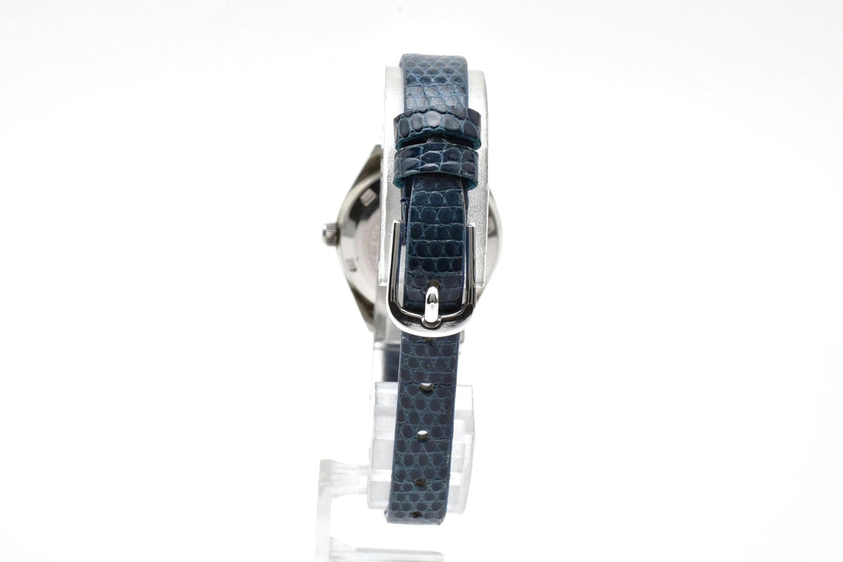 美品 CITIZEN シチズン 4-852273K クォーツ デイデイト グリーン グラデーション文字盤 クッション型 ステンレス 革ベルト ヴィンテージ 1970年代 レディース 腕時計 稼働品