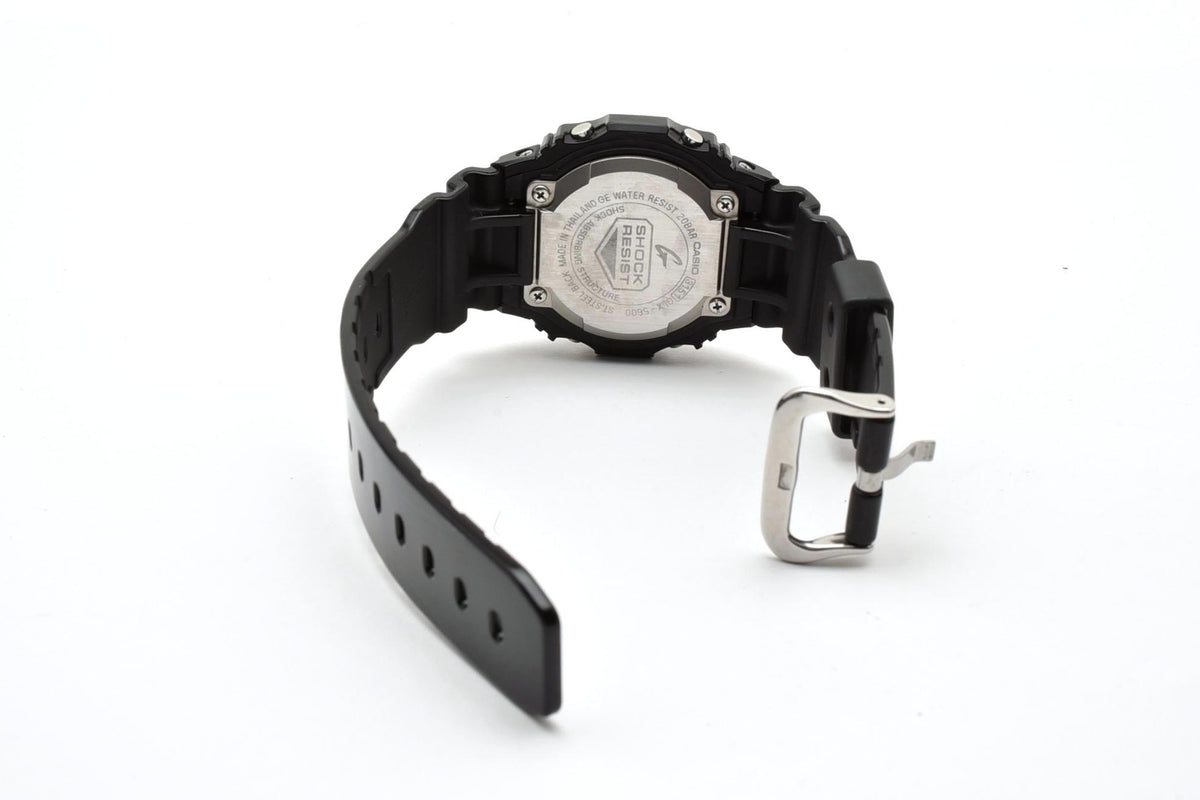 美品 CASIO カシオ G-SHOCK Gショック G-LIDE Gライド GLX-5600 タイドグラフ ムーンデータ スクエア デジタル ブラック 黒 メンズ 腕時計 稼働品