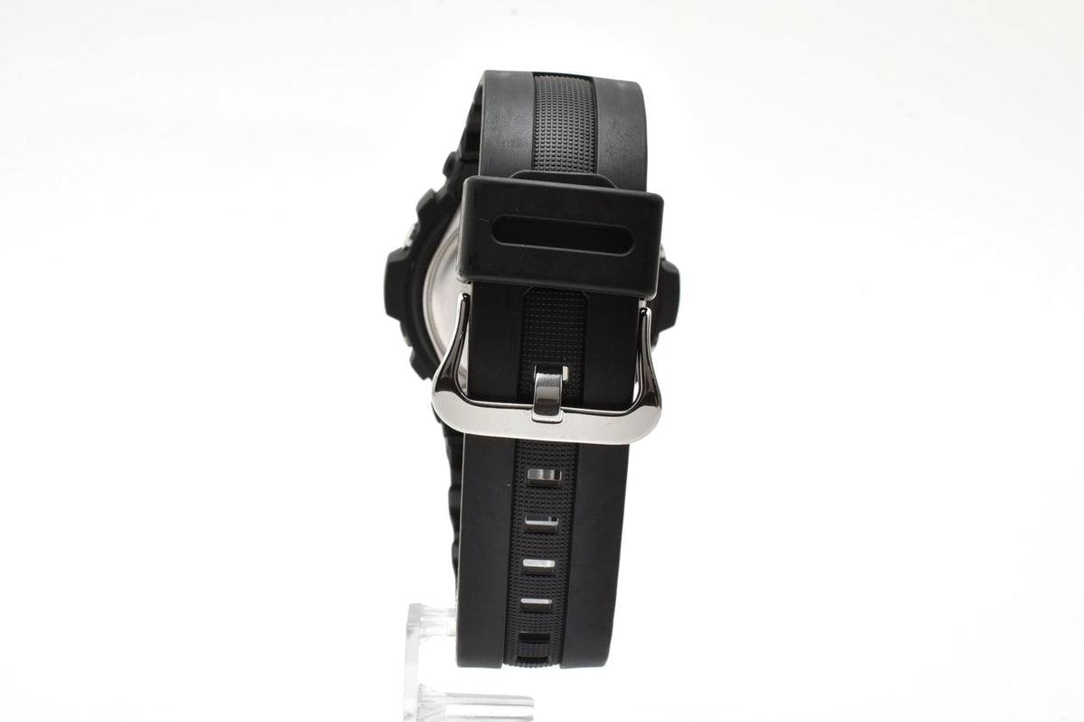 美品 CASIO カシオ G-SHOCK AW-591 アナデジ クォーツ 20気圧防水 ブラック×レッド 樹脂 ラバーベルト メンズ 腕時計 稼働品