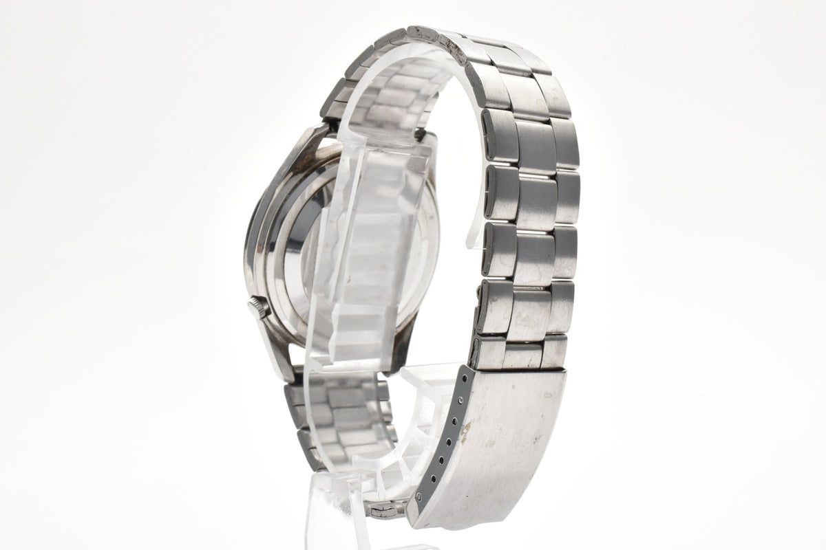 良品 SEIKO セイコー セイコー5 6119-8020 自動巻き 21石 デイデイト ブラック文字盤 ステンレス ヴィンテージ 1970年代 メンズ 腕時計 稼働品