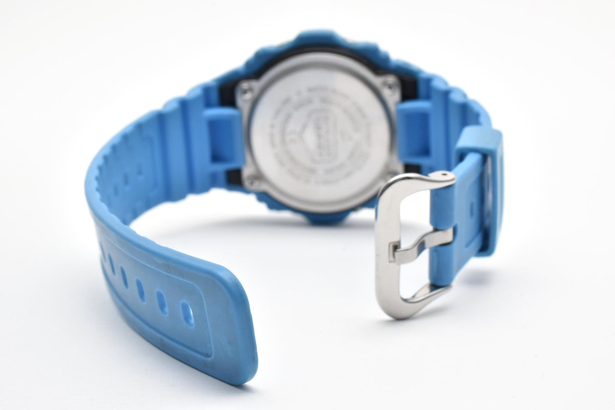 美品 CASIO カシオ G-SHOCK G-LIDE GWX-5700CS タフソーラー 電波 マルチバンド6 タイドグラフ ライトブルー 樹脂 メンズ 腕時計 稼働品