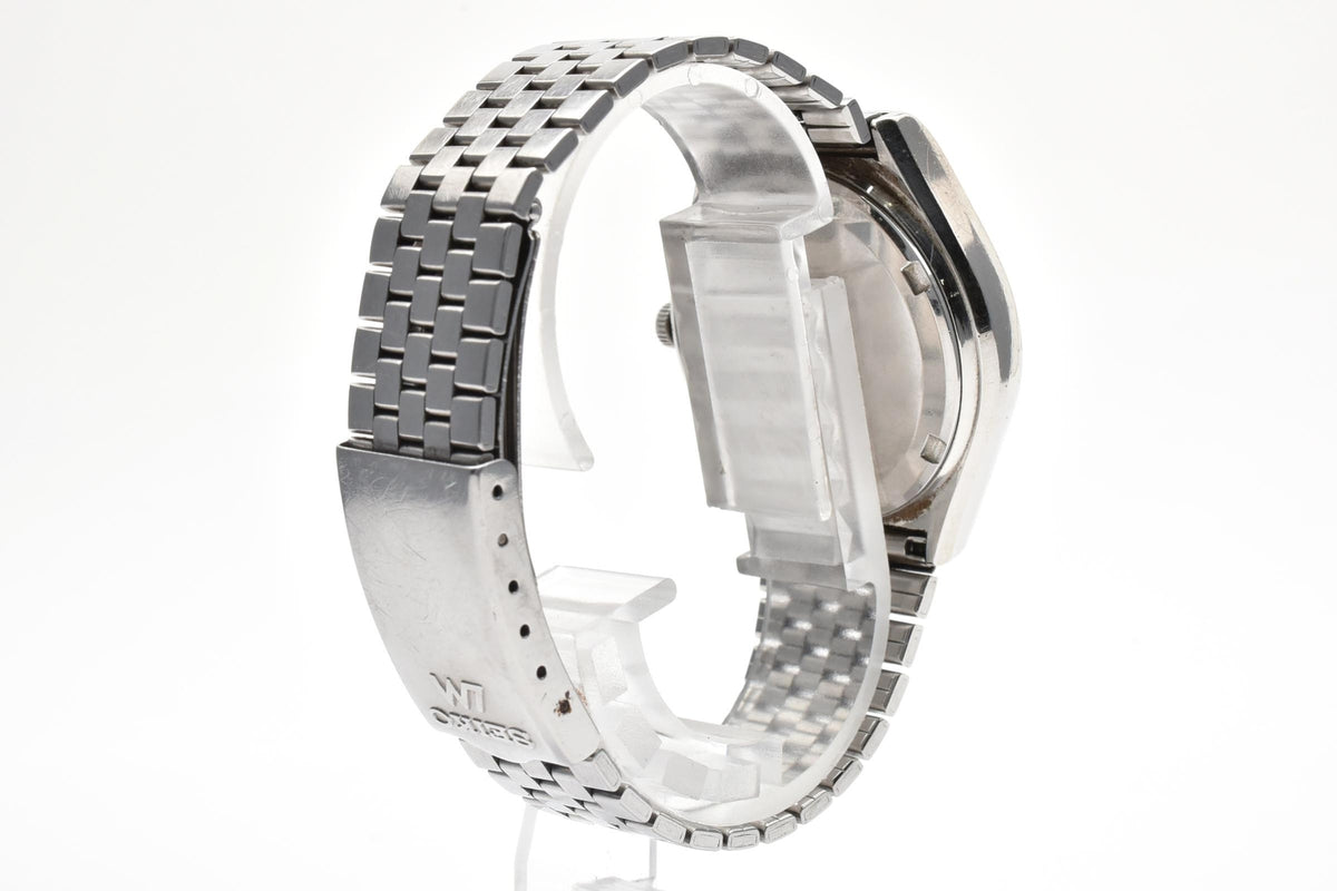美品 SEIKO セイコー ロードマチック 5606-8100 自動巻き 23石 デイデイト カッパーゴールド文字盤 ステンレス ヴィンテージ 1975年 メンズ 腕時計 稼働品