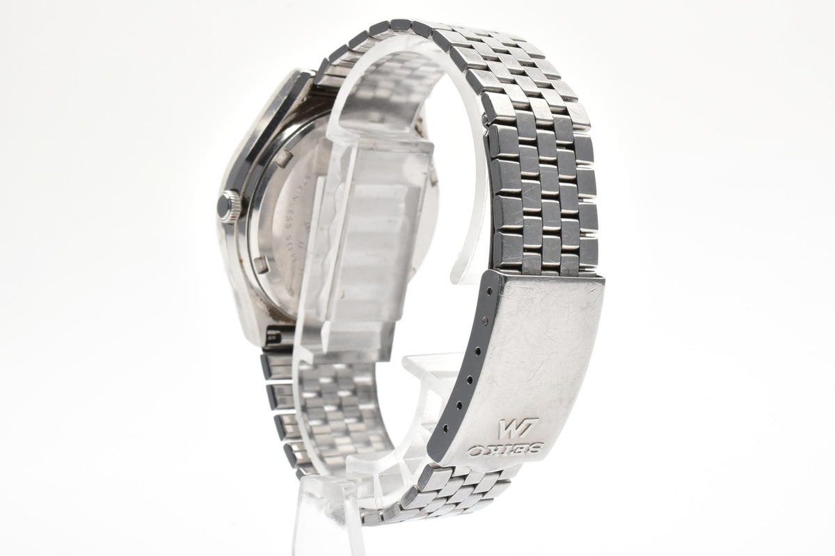 美品 SEIKO セイコー ロードマチック 5606-8100 自動巻き 23石 デイデイト カッパーゴールド文字盤 ステンレス ヴィンテージ 1975年 メンズ 腕時計 稼働品