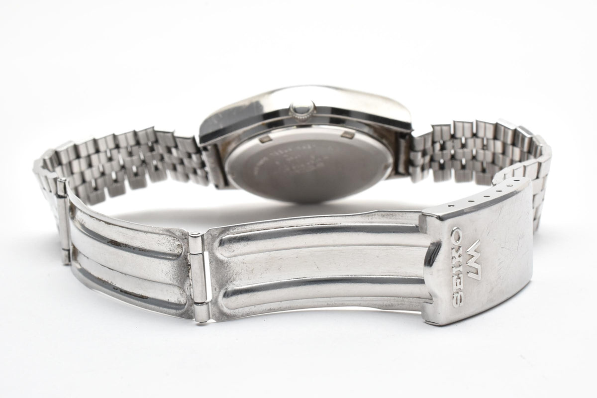 美品 SEIKO セイコー ロードマチック 5606-8100 自動巻き 23石 デイデイト カッパーゴールド文字盤 ステンレス ヴィンテージ 1975年 メンズ 腕時計 稼働品