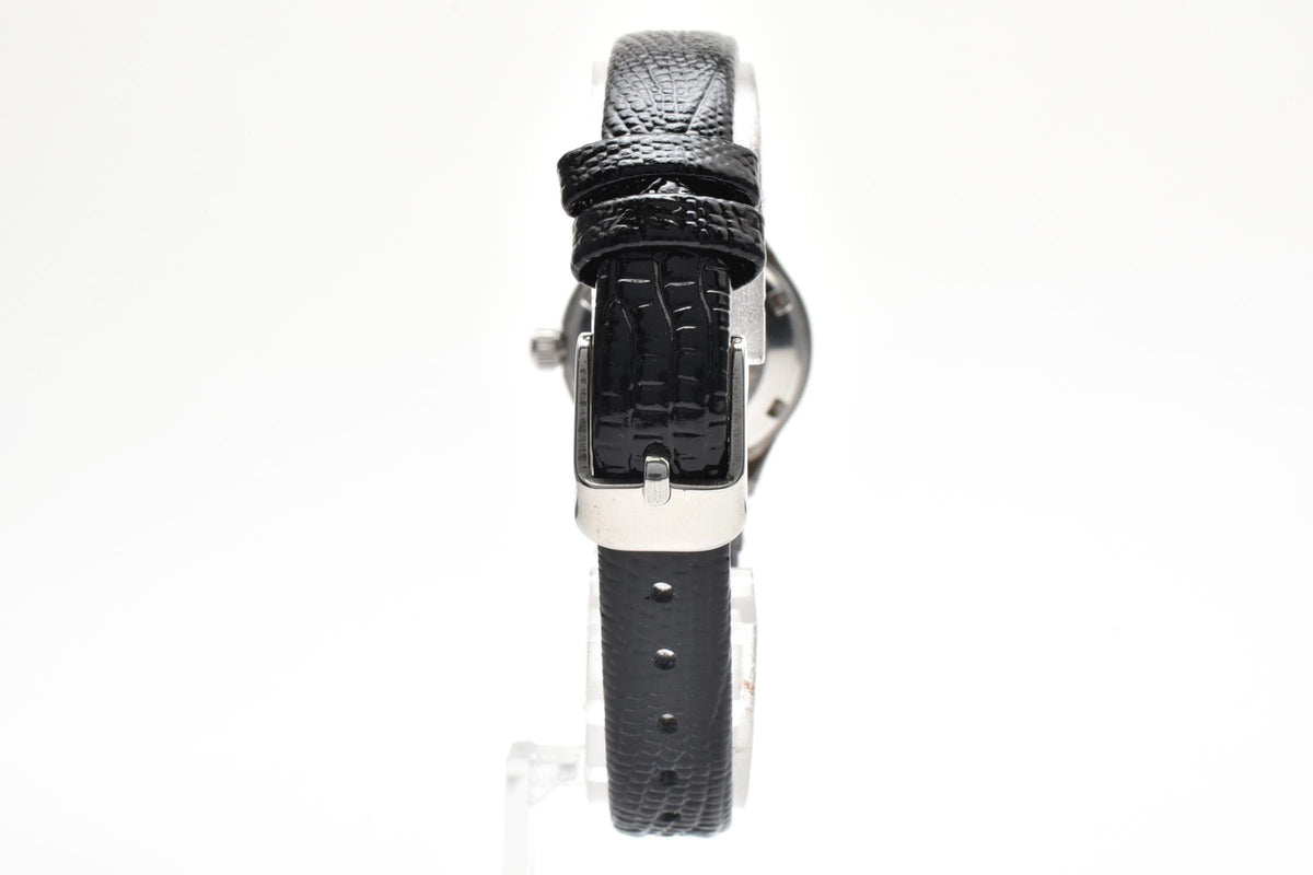 美品 SEIKO セイコー 2706-0310 自動巻き デイデイト ブルー文字盤 ステンレス レザーベルト ヴィンテージ 1974年 レディース 腕時計 稼働品