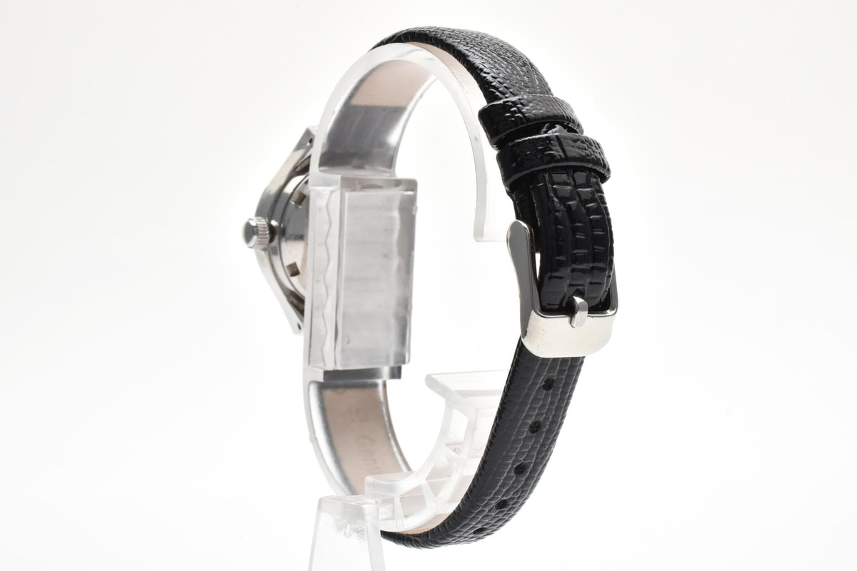 美品 SEIKO セイコー 2706-0310 自動巻き デイデイト ブルー文字盤 ステンレス レザーベルト ヴィンテージ 1974年 レディース 腕時計 稼働品
